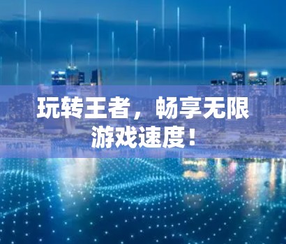 玩转王者，畅享无限游戏速度！