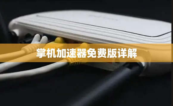 掌机加速器免费版详解