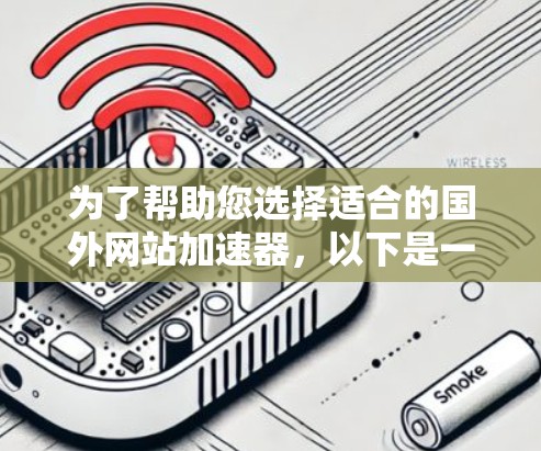 为了帮助您选择适合的国外网站加速器,以下是一些关键信息和建议 为了帮助您选择适合的国外网站加速器,以下是一些关键信息和建议