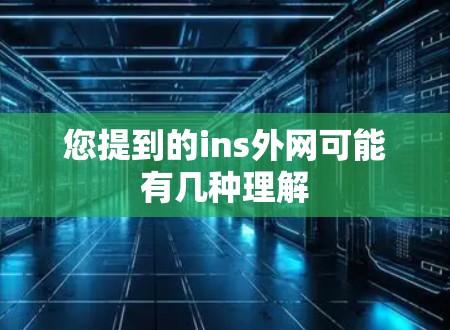 您提到的ins外网可能有几种理解