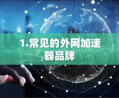 1.常见的外网加速器品牌