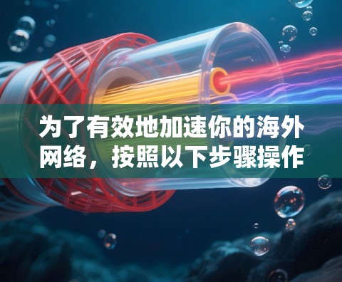 为了有效地加速你的海外网络，按照以下步骤操作