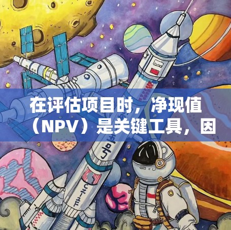 在评估项目时，净现值（NPV）是关键工具，因为它考虑了未来现金流的时间价值。以下是详细的应用步骤和分析