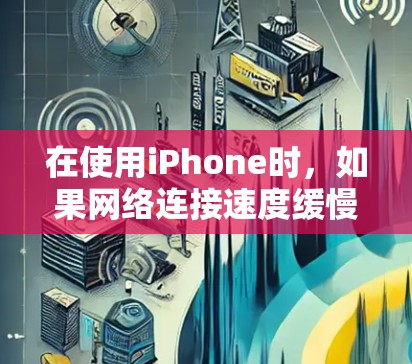 在使用iPhone时，如果网络连接速度缓慢，可以尝试以下步骤来解决