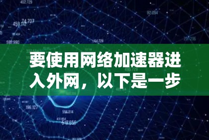要使用网络加速器进入外网，以下是一步步的指南