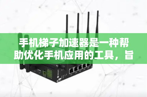 手机梯子加速器是一种帮助优化手机应用的工具，旨在提升应用的运行效率和用户体验。以下是对该工具的详细分析和建议