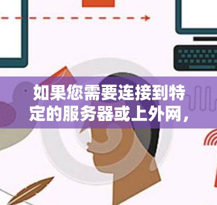 如果您需要连接到特定的服务器或上外网，通常可以通过以下步骤实现