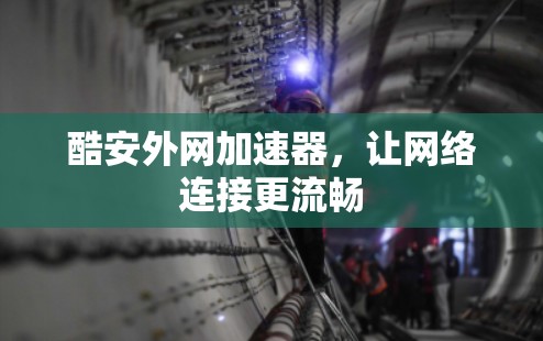 酷安外网加速器，让网络连接更流畅