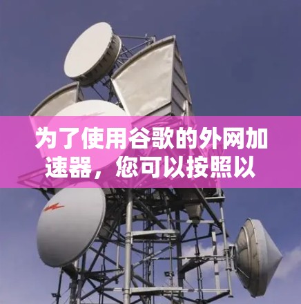 为了使用谷歌的外网加速器，您可以按照以下步骤进行