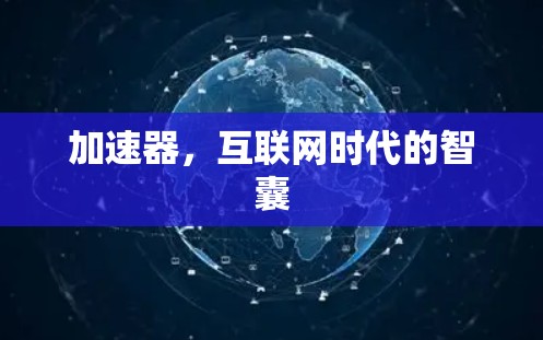 加速器，互联网时代的智囊