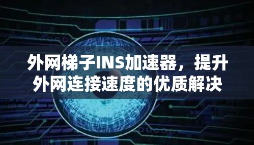 外网梯子INS加速器，提升外网连接速度的优质解决方案