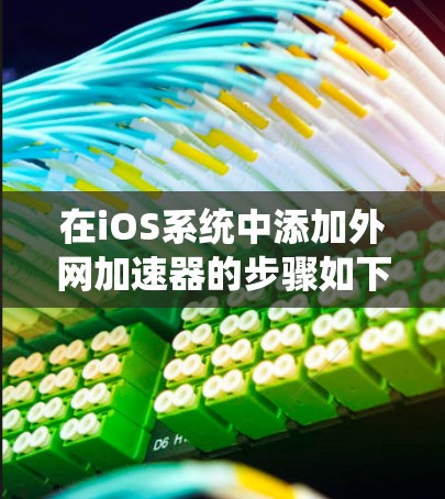 在iOS系统中添加外网加速器的步骤如下