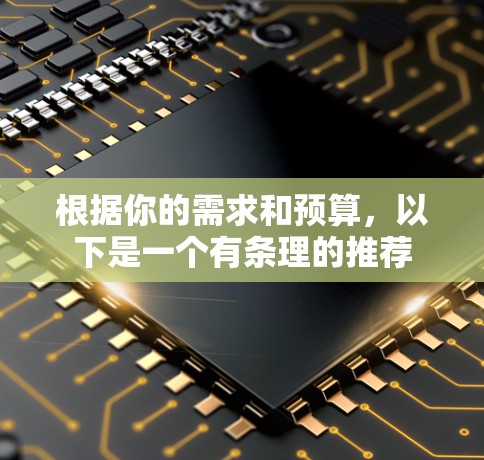 根据你的需求和预算，以下是一个有条理的推荐