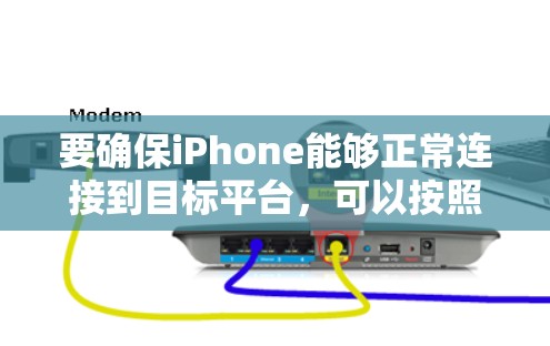 要确保iPhone能够正常连接到目标平台，可以按照以下步骤进行测试