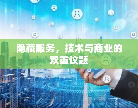 隐藏服务,技术与商业的双重议题 隐藏服务,技术与商业的双重议题