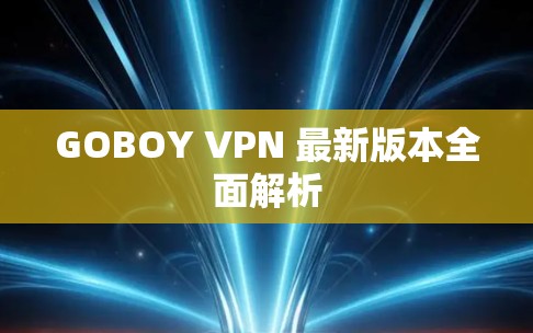 GOBOY VPN 最新版本全面解析