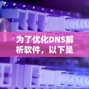 为了优化DNS解析软件，以下是一个结构化的解决方案
