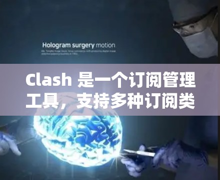Clash 是一个订阅管理工具，支持多种订阅类型，如游戏、媒体、电影、音乐、视频、视频流等。以下是使用Clash进行订阅管理的步骤和方法