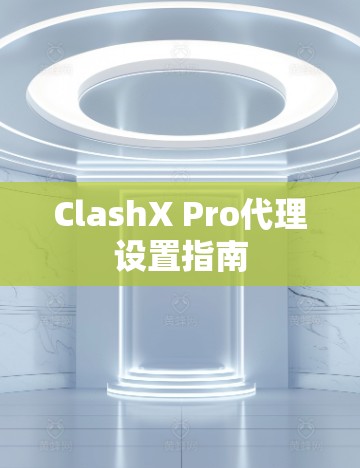 ClashX Pro代理设置指南