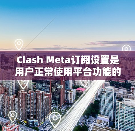 Clash Meta订阅设置是用户正常使用平台功能的一个重要步骤。以下是一些常见的问题和解决方案
