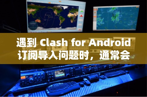 遇到 Clash for Android订阅导入问题时，通常会遇到以下几种常见问题