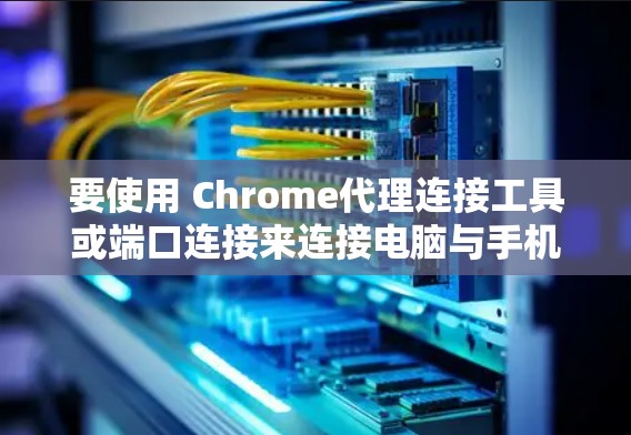 要使用 Chrome代理连接工具或端口连接来连接电脑与手机，可以按照以下步骤操作