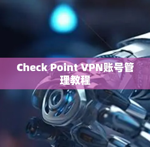 Check Point VPN账号管理教程