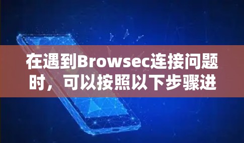 在遇到Browsec连接问题时，可以按照以下步骤进行排查和解决问题
