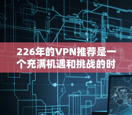 226年的VPN推荐是一个充满机遇和挑战的时期，用户可以选择适合自己的VPN服务，确保安全、高效且经济。以下是一些推荐方案，帮助您在226年找到理想的选择