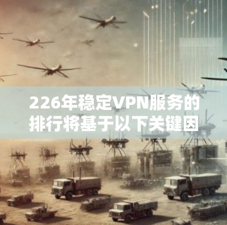 226年稳定VPN服务的排行将基于以下关键因素，帮助用户选择最适合自己的服务