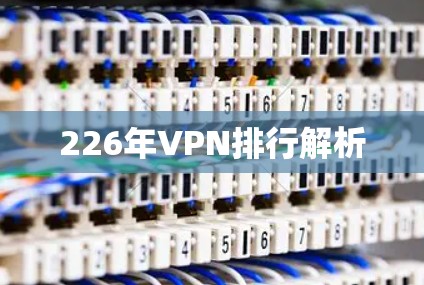 226年VPN排行解析
