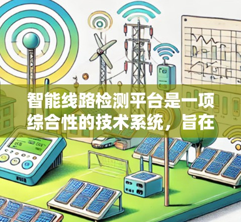 智能线路检测平台是一项综合性的技术系统，旨在通过先进的检测和分析手段，实时监控电力线路的状态，预防和修复潜在问题，同时优化电力供应和质量。以下是该平台的详细分析