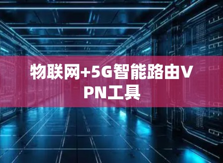 物联网+5G智能路由VPN工具