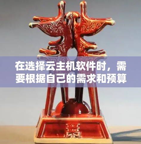 在选择云主机软件时，需要根据自己的需求和预算进行权衡。以下是一些综合考虑的因素和推荐