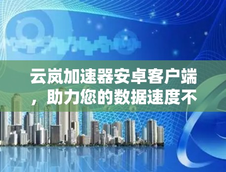 云岚加速器安卓客户端，助力您的数据速度不愁
