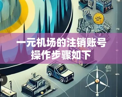 一元机场的注销账号操作步骤如下