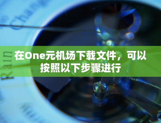 在One元机场下载文件，可以按照以下步骤进行