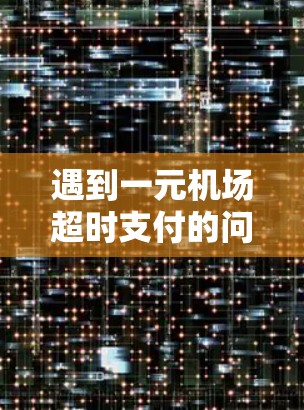 遇到一元机场超时支付的问题，通常是因为网络不稳定、设备故障或超时限制导致。以下是解决超时问题的步骤