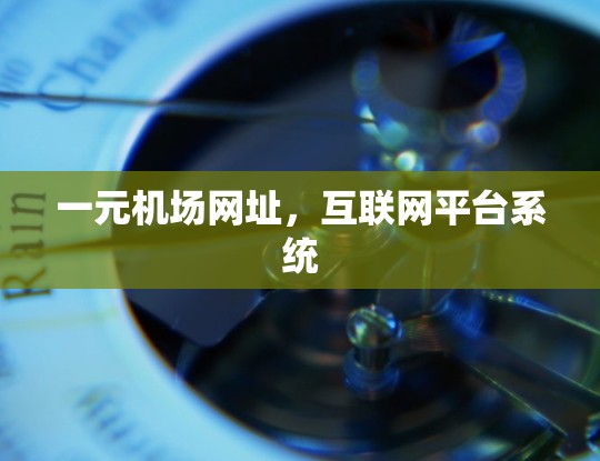 一元机场网址，互联网平台系统