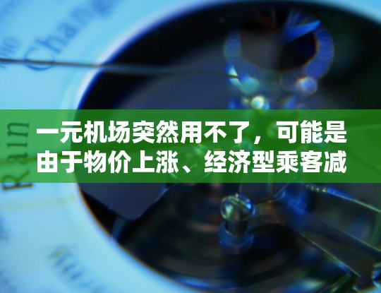 一元机场突然用不了，可能是由于物价上涨、经济型乘客减少、经济舱价格下降等因素导致。为了排查问题并解决问题，可以采取以下措施